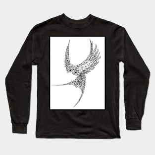 Geometric Animals : Bird Long Sleeve T-Shirt